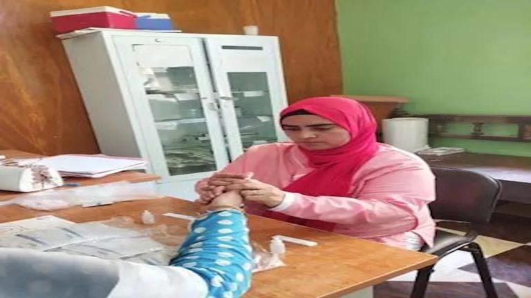 وحدة متحركة للكشف المبكر عن السرطان في زاوية صقر بالبحيرة وحدة متحركة للكشف المبكر عن السرطان في زاوية صقر بالبحيرة