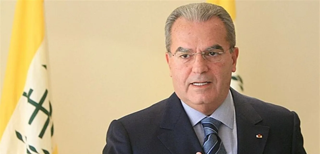 وديع الخازن يجري اتصالاً بوزير الداخلية مهنئًا وديع الخازن يجري اتصالاً بوزير الداخلية مهنئًا