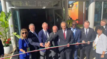 وزير الاتصالات يساهم في تدشين مركز الذكاء الاصطناعي من أجل التنمية المستدامة في روما، إيطاليا