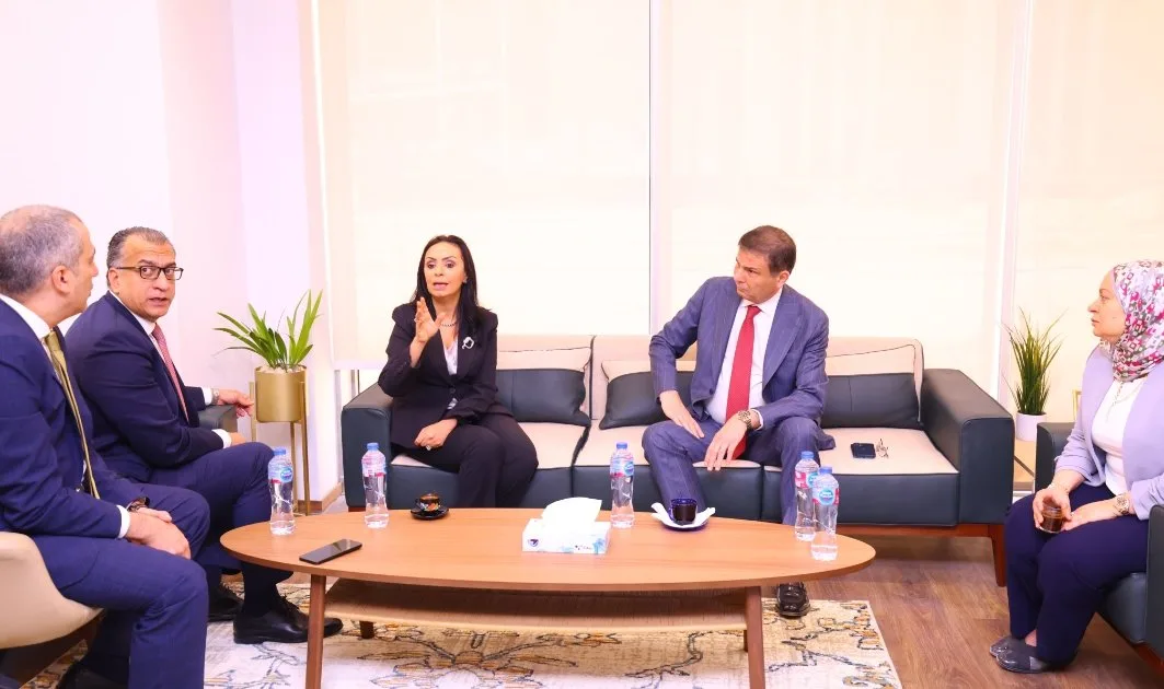 وزير التضامن ووزير الزراعة يزوران مقر البنك الزراعي المصري في العاصمة الإدارية