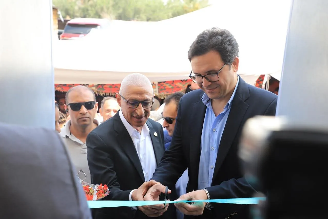 وزير الثقافة ومحافظ شمال سيناء يطلقان بيت ثقافة قاطية في بئر العبد بسيناء وزير الثقافة ومحافظ شمال سيناء يطلقان بيت ثقافة قاطية في بئر العبد بسيناء