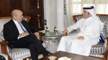 وزير الخارجية القطري يتباحث مع نظيره الفرنسي حول الوضع في غزة