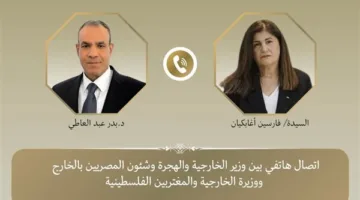 وزير الخارجية ي reiterates لمنافسته الفلسطينية موقف مصر الثابت حول القضية