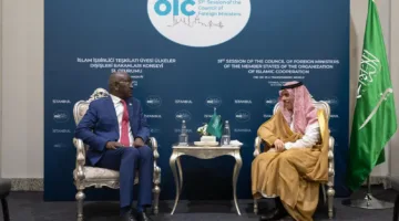 وزير الخارجية يتناول مع نظيره الموريتاني آفاق التعاون بين الدولتين