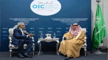 وزير الخارجية يناقش مع نظيره الباكستاني العلاقات الثنائية والتطورات الإقليمية والدولية.