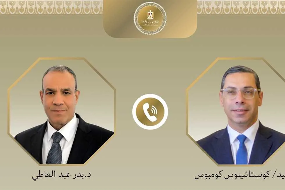 وزير الخارجية يناقش مع نظيره القبرصي مساعي مصر لإنهاء القتال في غزة وزير الخارجية يناقش مع نظيره القبرصي مساعي مصر لإنهاء القتال في غزة