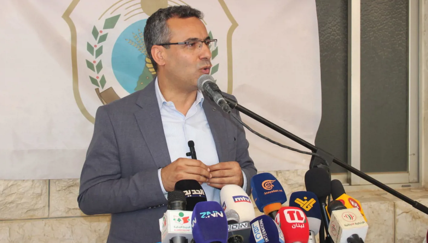 وزير الزراعة اللبناني لـ’النهار’: نعتبر منطقة بعلبك – الهرمل من أولوياتنا في التصدي لتغيرات المناخ. وزير الزراعة اللبناني لـ’النهار’: نعتبر منطقة بعلبك – الهرمل من أولوياتنا في التصدي لتغيرات المناخ.