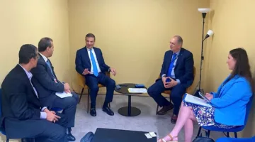 وزير الزراعة يناقش مع مفوض الاتحاد الأوروبي للصيد البحري تعزيز التعاون