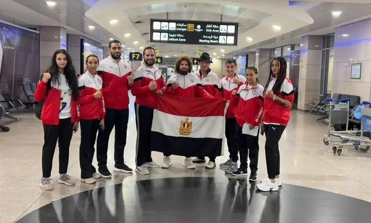 وزير الشباب والرياضة يبارك منتخب مصر في الفنون القتالية المختلطة
