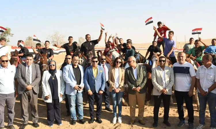 وزير الشباب والرياضة يشارك في افتتاح مهرجان الألعاب التقليدية والتراثية والبيئية