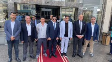 وزير الشباب والرياضة يلتقي الخبير “رسلانبيك” لتعزيز استعدادات منتخب المصارعة للأولمبياد 2028.