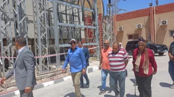وزير الكهرباء يزور محطة تحويل الهضبة 2 ومركز التخزين الاستراتيجي للكابلات وإدارة شبكات النقل.