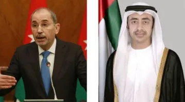 وزيرا خارجية الأردن والإمارات يناقشان عبر الهاتف التصعيد في المنطقة