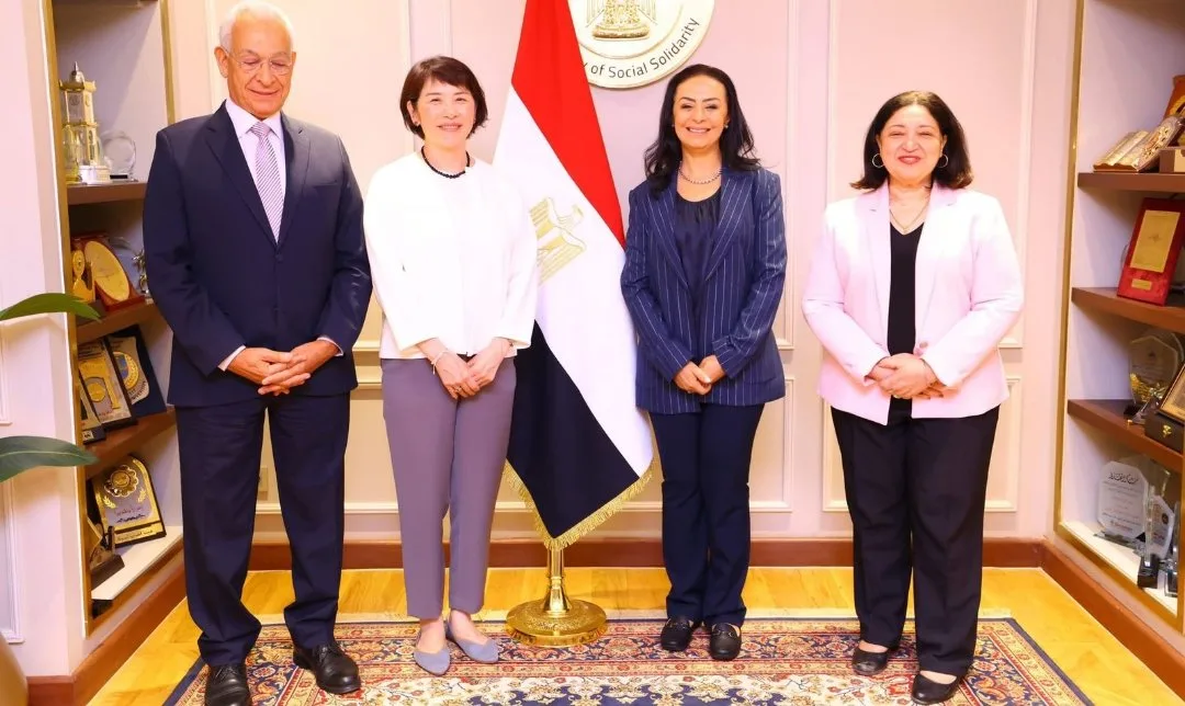 وزيرة التضامن تجتمع مع نائب رئيس الوكالة اليابانية للتعاون الدولي “جايكا” وزيرة التضامن تجتمع مع نائب رئيس الوكالة اليابانية للتعاون الدولي “جايكا”