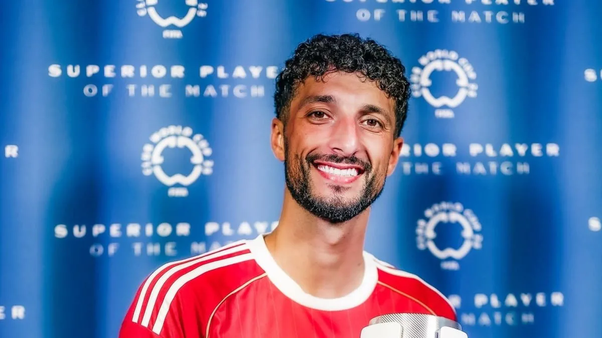 وسام أبو علي يتحدث عن كأس العالم للأندية: تجربة لا تُنسى.. شكرًا للجماهير التي كانت لها الأثر الكبير وسام أبو علي يتحدث عن كأس العالم للأندية: تجربة لا تُنسى.. شكرًا للجماهير التي كانت لها الأثر الكبير