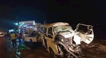 وفاة شخص وإصابة آخر في حادث مروري ببني سويف