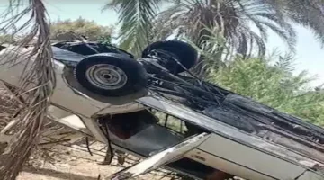 وفاة مواطن في حادث انقلاب سيارة خاصة بالصالحية الجديدة