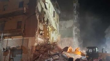 وفاة وإصابة ثلاثة أشخاص جراء انهيار منزل في السيدة زينب