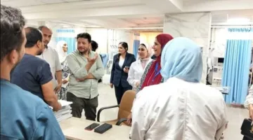 وفد من الحكومة يقوم بزيارة مستشفيات المنيا استعدادًا لإطلاق مشروع التأمين الصحي الشامل