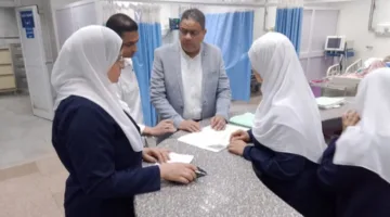 وكيل وزارة الصحة في المنوفية يتابع حالات مصابي حادث الطريق الإقليمي ويوجه بوضع خطة علاج دقيقة وفريق طبي مختص