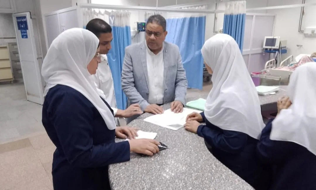 وكيل وزارة الصحة في المنوفية يتابع حالات مصابي حادث الطريق الإقليمي ويوجه بوضع خطة علاج دقيقة وفريق طبي مختص