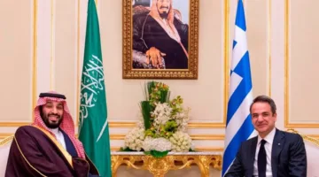ولي العهد السعودي ورئيس وزراء اليونان يناقشان آثار العمليات الإسرائيلية ضد إيران