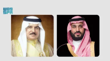 ولي العهد يتلقى مكالمة من ملك البحرين بمناسبة عيد الأضحى المبارك