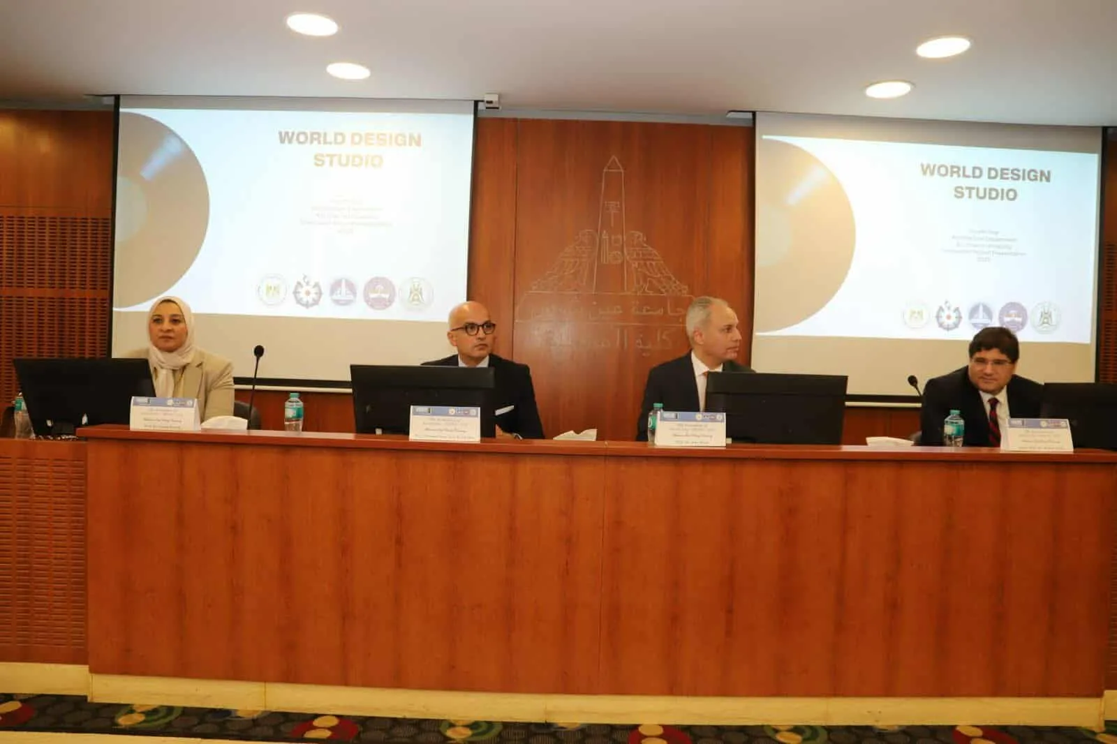 رئيس جامعة عين شمس يشارك في ختام مشروع استوديو التصميم الدولي (WDS) 2025 في كلية الهندسة رئيس جامعة عين شمس يشارك في ختام مشروع استوديو التصميم الدولي (WDS) 2025 في كلية الهندسة