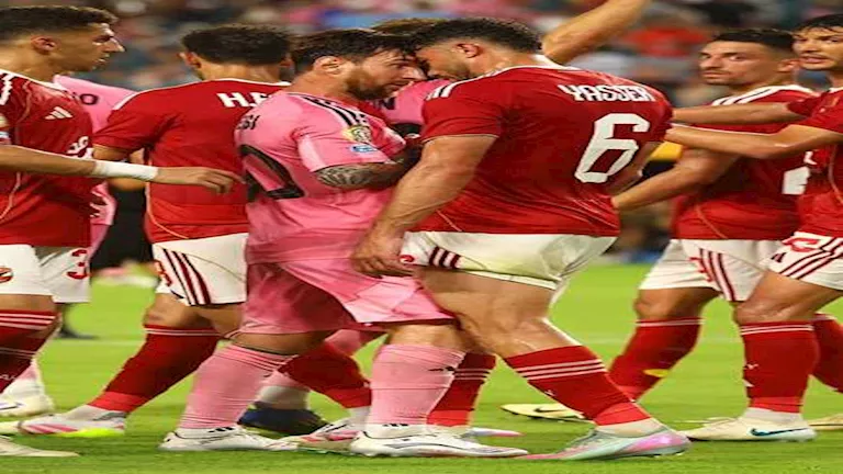 ياسر إبراهيم يتحدث عن مشادته مع ليونيل ميسي في بطولة كأس العالم للأندية ياسر إبراهيم يتحدث عن مشادته مع ليونيل ميسي في بطولة كأس العالم للأندية