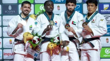 «يزبيك» يمنح منتخب الجودو ميدالية برونزية في «مونديال بودابست»
