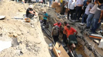 الجيزة: بدء تشغيل جزئي لمحطة مياه جزيرة الذهب حتى الانتهاء من إصلاح كابلات الكهرباء