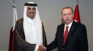 أمير قطر يبارك لأردوغان بمناسبة يوم الديمقراطية والتضامن الوطني