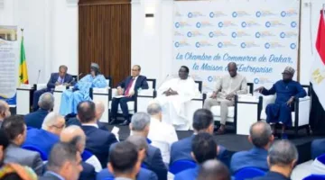 وزير الخارجية والهجرة ي inaugurates المنتدى التجاري المصري السنغالي
