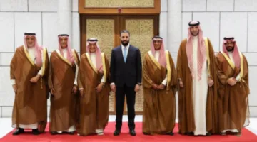 الرئيس السوري أحمد الشرع يتباحث مع وفد من رجال الأعمال السعوديين حول فرص التعاون الاقتصادي والاستثماري