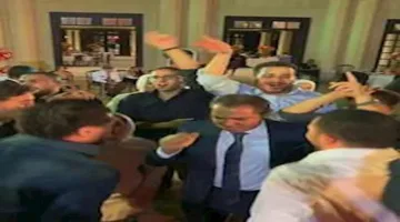 10 لقطات لمحمد بركات يرقص مع ابنته في احتفال خطوبتها
