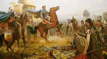 1187: انتصار المسلمين على الفرنجة في معركة حطين