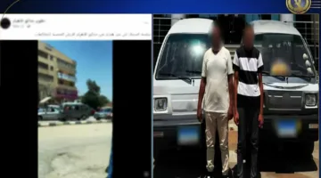 القبض على سائقي سيارتين يسيران في الاتجاه المعاكس بمنطقة حدائق الأهرام