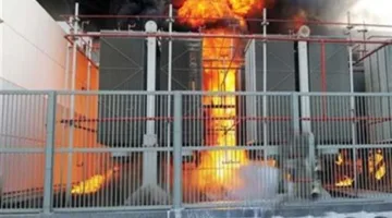 انفجار صغير في محول كهربائي بالشرقية.. التقييم الأولي: طائر هو السبب وراء الحادث.