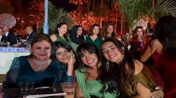 15 صورة حديثة من زفاف حفيد الزعيم عادل إمام