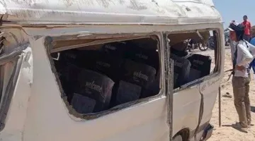 16 مصابًا.. إليكم قائمة أسماء ضحايا حادث انقلاب ميكروباص في أسيوط