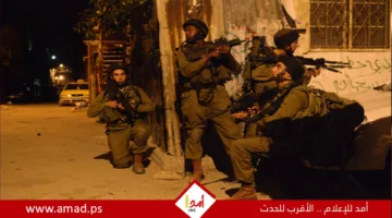 قوات الاحتلال تقتحم ترمسعيا ووادي الفارعة وتSet.fire to agricultural lands.