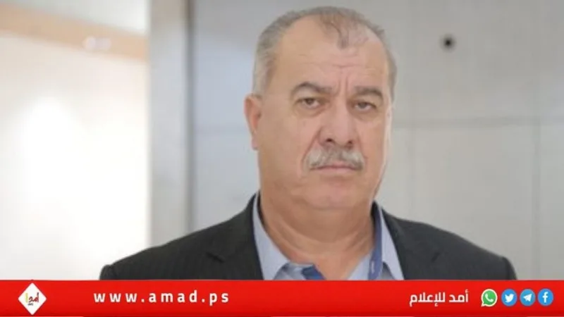 بركة: نواجه “عاصفة فاشية” تهدد الوجود الفلسطيني في الأراضي المحتلة.