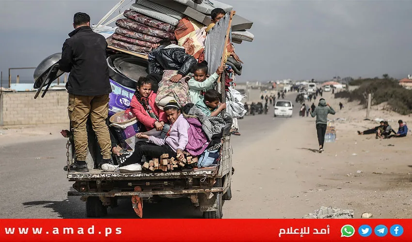 الأونروا: 82% من أراضي غزة تحت أوامر إخلاء من إسرائيل الأونروا: 82% من أراضي غزة تحت أوامر إخلاء من إسرائيل