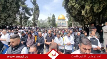 40 ألف مصلي يؤدّون صلاة الجمعة في الأقصى على الرغم من تشديدات الاحتلال