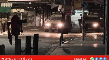 قوات الاحتلال تدخل بلديتي سنجل وعين قينيا في رام الله.