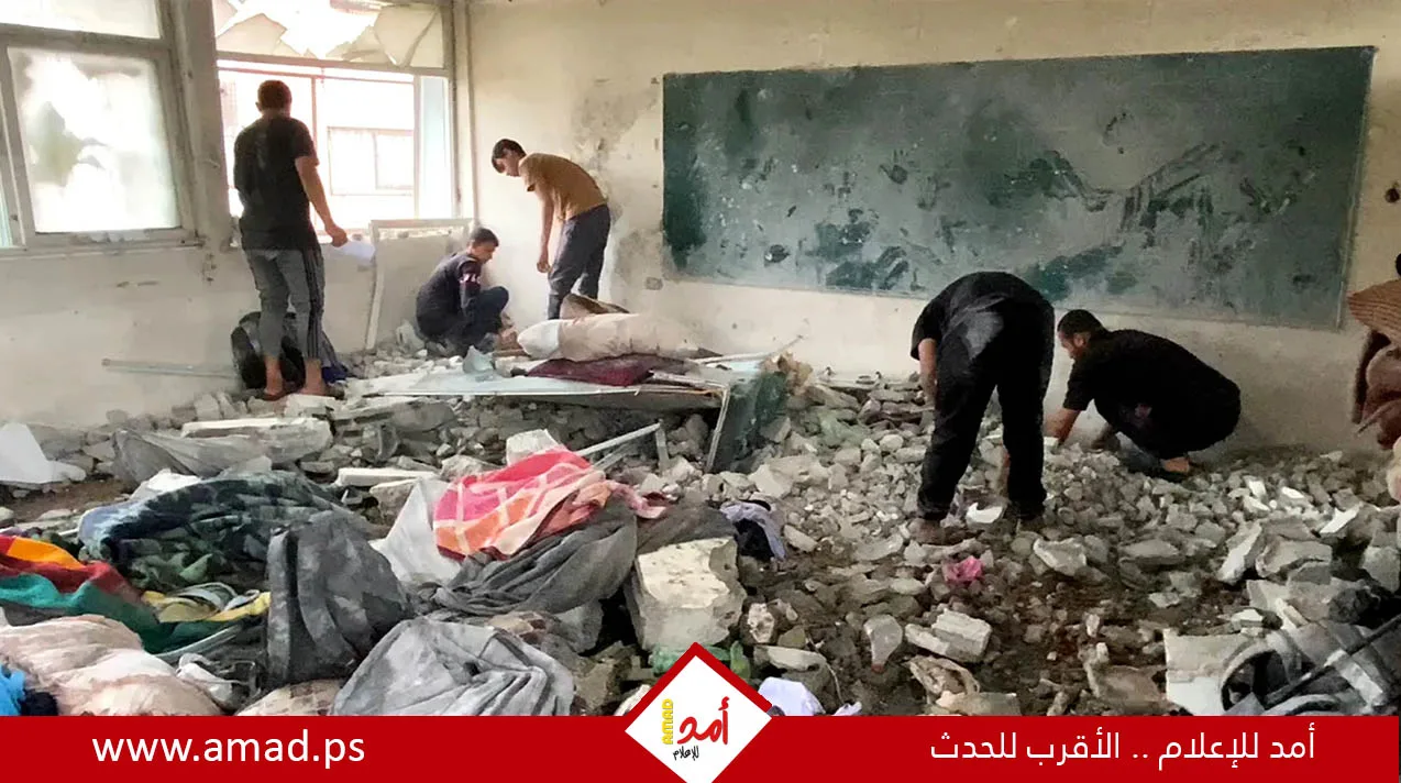 ضحايا نتيجة قصف إسرائيلي استهدف مدرسة تأوي النازحين في مخيم الشاطئ ضحايا نتيجة قصف إسرائيلي استهدف مدرسة تأوي النازحين في مخيم الشاطئ