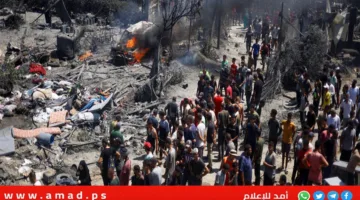 مجزرة حديثة في غزة: العديد من الشهداء والجرحى نتيجة قصف إسرائيلي على تجمعات سكانية.