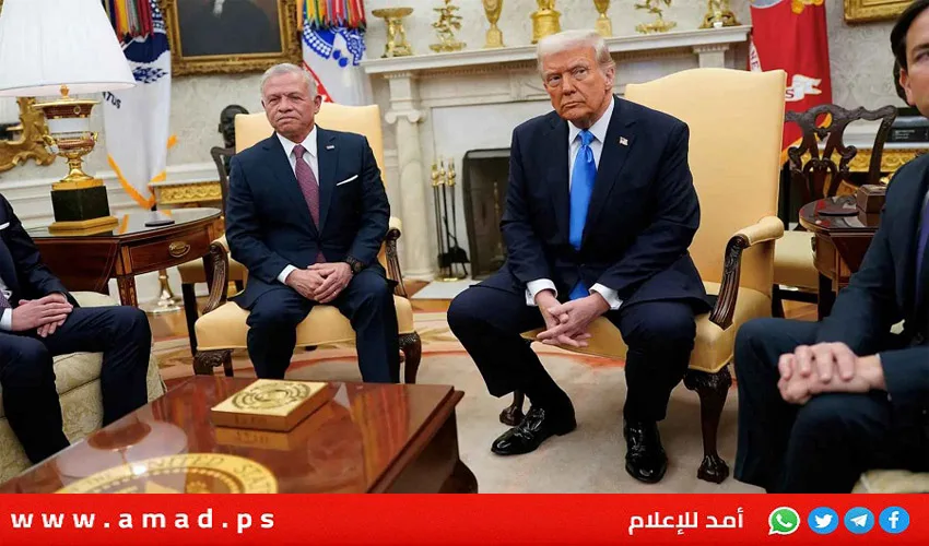 الملك عبد الله ينقاش مع الرئيس الأمريكي آخر المستجدات في غزة وسوريا الملك عبد الله ينقاش مع الرئيس الأمريكي آخر المستجدات في غزة وسوريا