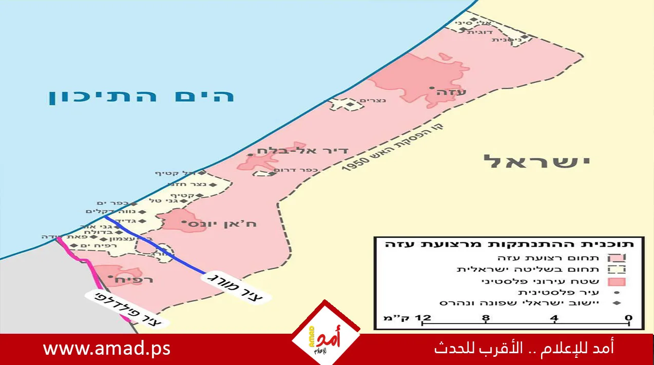 قناة عبرية: إسرائيل تتخلى عن موقعها في محور موراج جنوب غزة