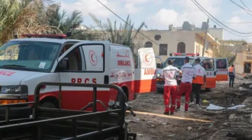 الهلال الأحمر: تعليق الأنشطة في عيادة الزيتون الطبية – فيديو
